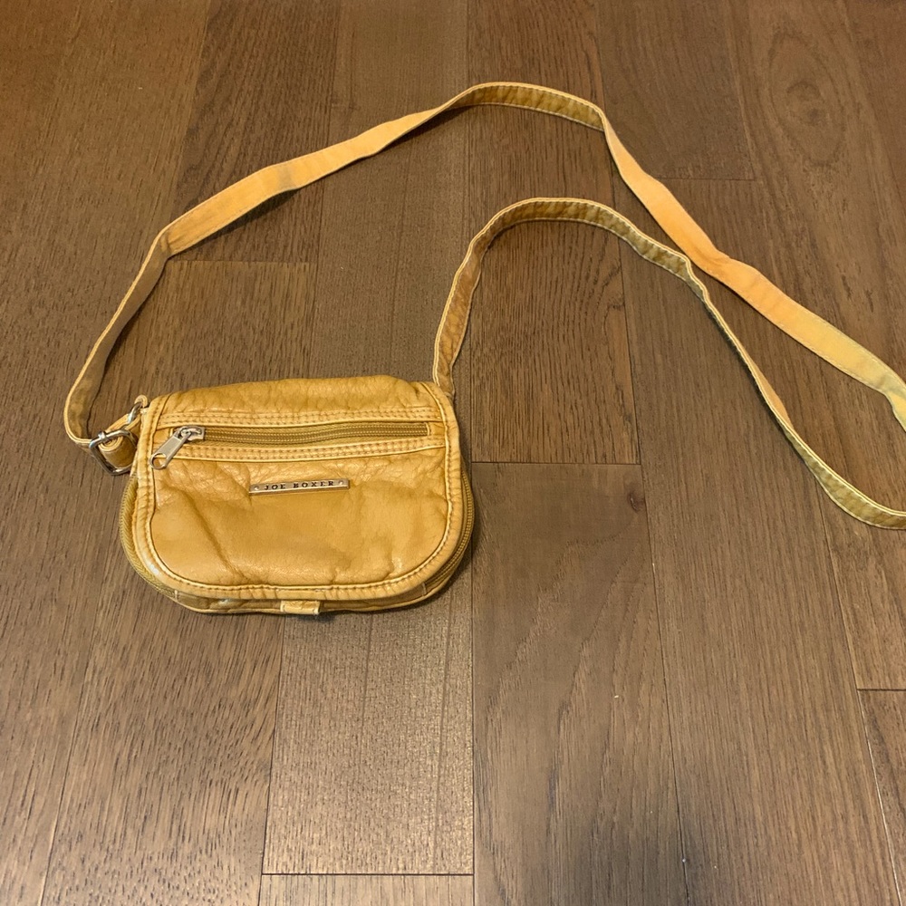 Mustard crossbody by Joe Boxer.